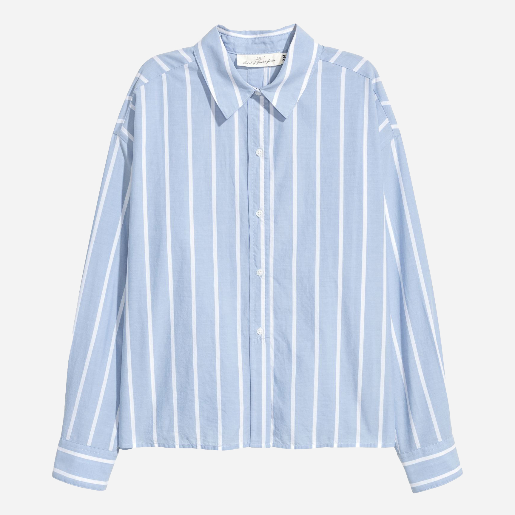 

Рубашка H&M 3321659 42 Голубая