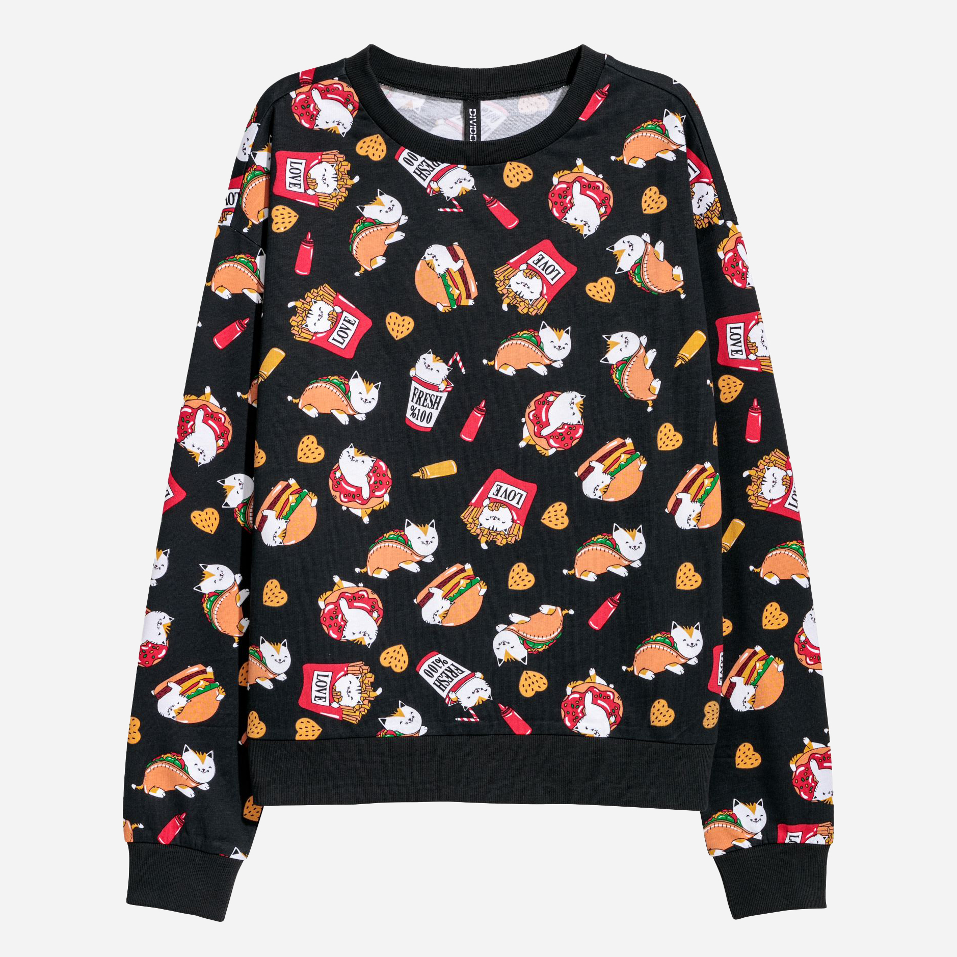 

Свитшот H&M 8081264 S Черный