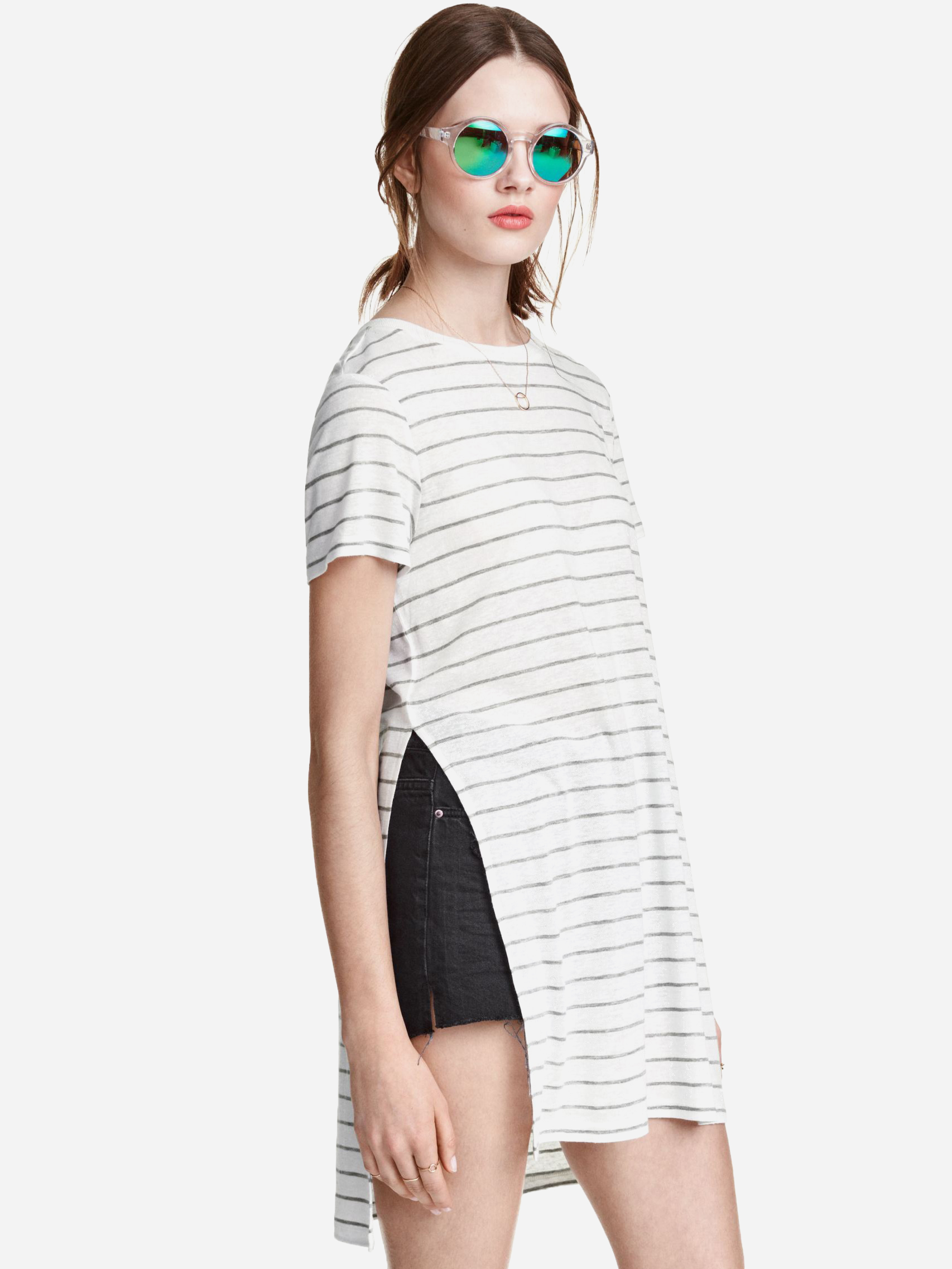 

Футболка H&M 40890850  Белая, Футболка H&M 40890850 XS Белая