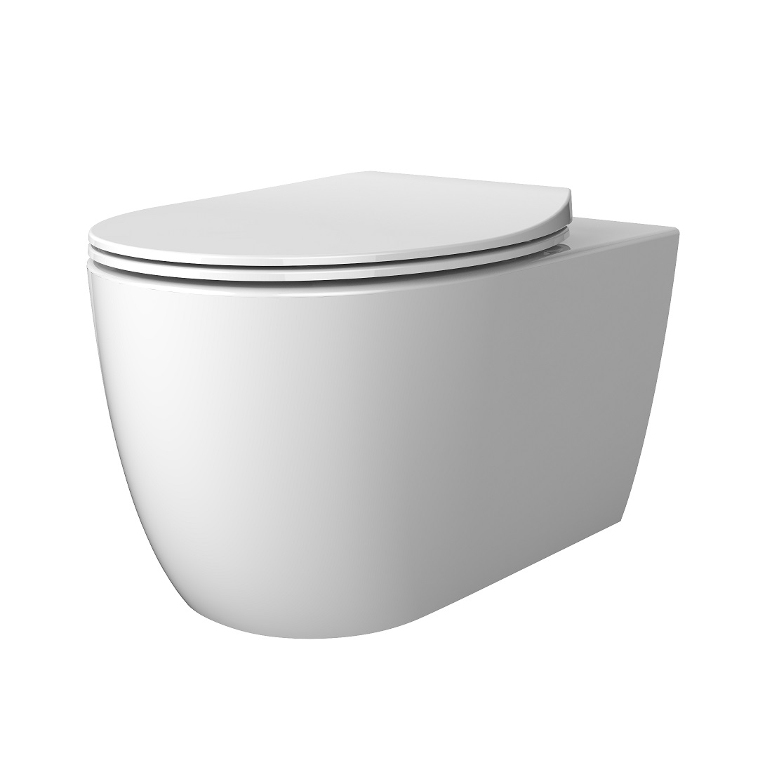 

3020155 ACQUA NEW Унитаз подвесной безобидковий, тонкая крышка soft-close, quickfix (2пак)