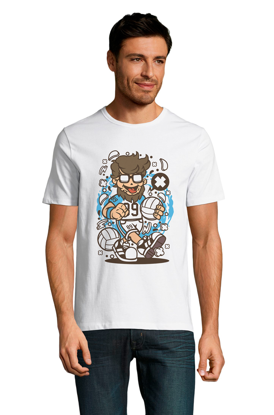 

Футболка OWEAR с Дизайнерским принтом 4691-M-WH2  Белый, Футболка OWEAR с Дизайнерским принтом 4691-M-WH2 L Белый