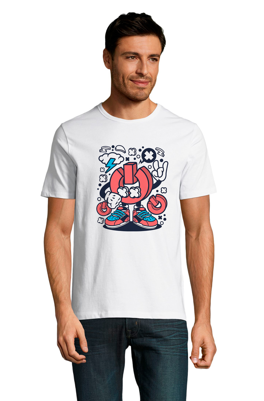 

Футболка OWEAR с Дизайнерским принтом 4562-M-WH2 XXL Белый