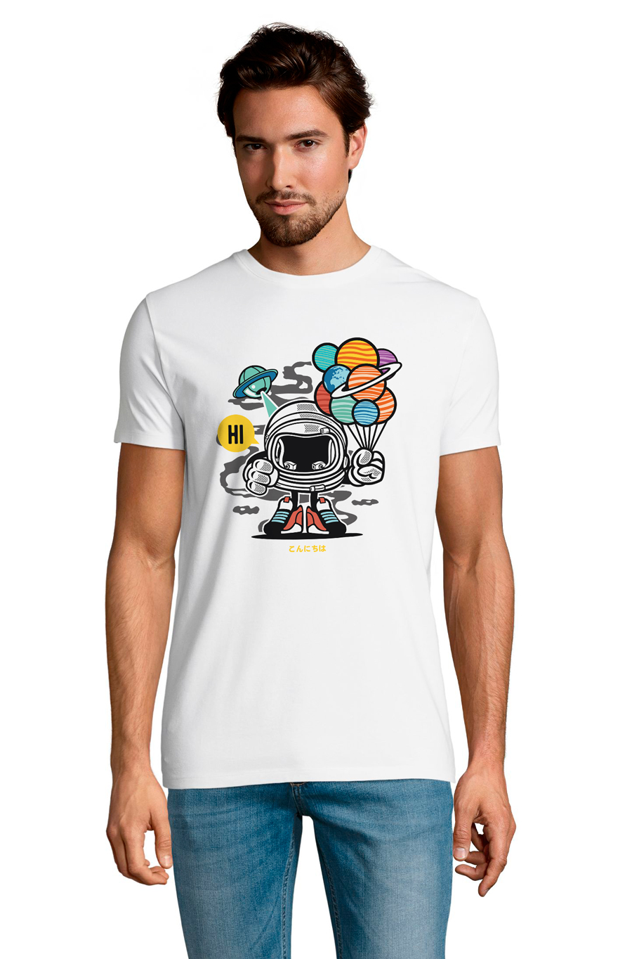 

Футболка OWEAR с Дизайнерским принтом 3226-M-WH3 XXL Белый