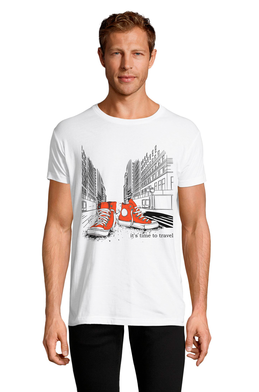 

Футболка OWEAR с Дизайнерским принтом 314-M-WH1 XXL Белый