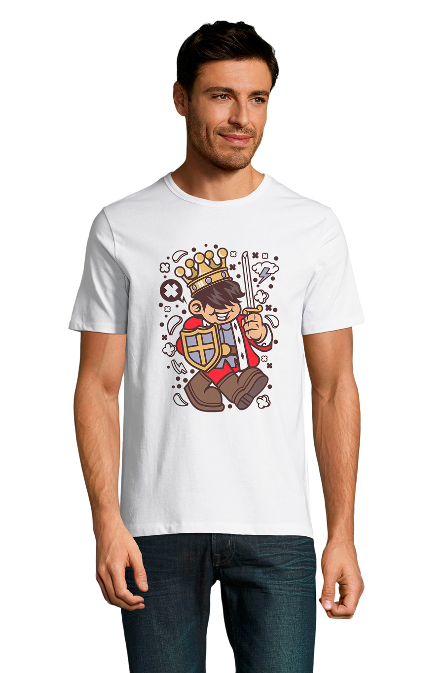 

Футболка OWEAR с Дизайнерским принтом 4670--WH2  Белый, Футболка OWEAR с Дизайнерским принтом 4670-M-WH2 M Белый