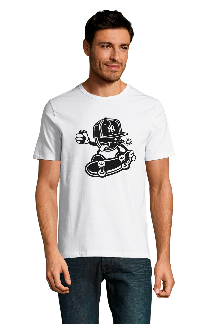 

Футболка OWEAR с Дизайнерским принтом 3179-M-WH2 XXL Белый