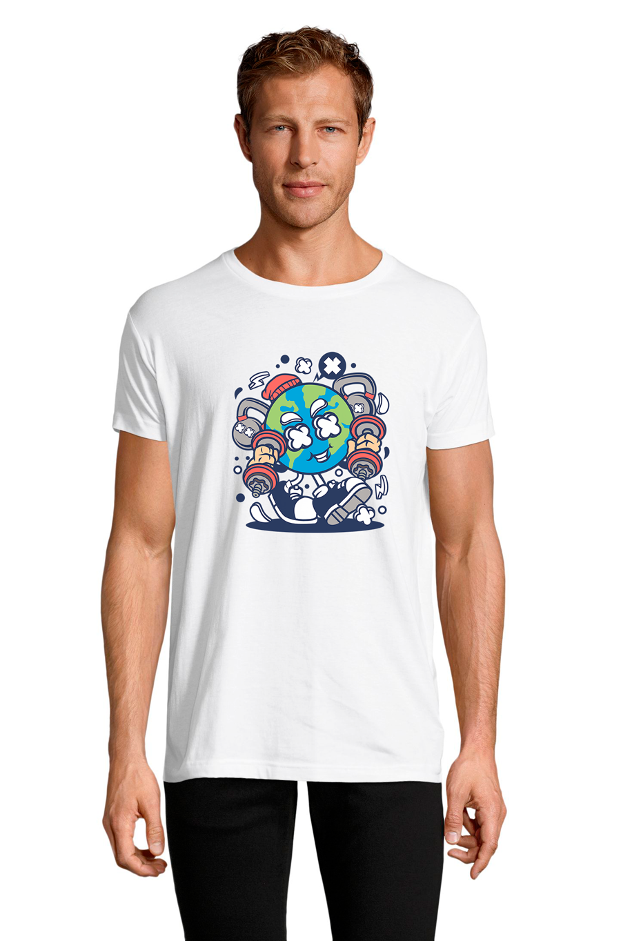 

Футболка OWEAR с Дизайнерским принтом 4330-M-WH1 XXL Белый