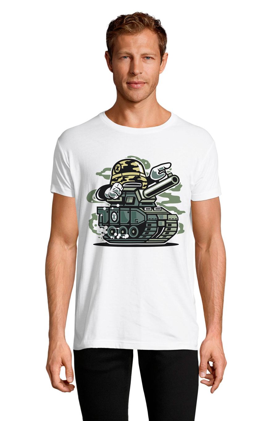 

Футболка OWEAR с Дизайнерским принтом 3166-M-WH1 XXL Белый
