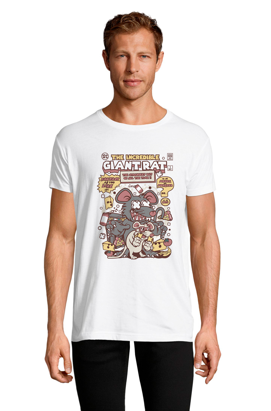 

Футболка OWEAR с Дизайнерским принтом 4370-M-WH1 XXL Белый