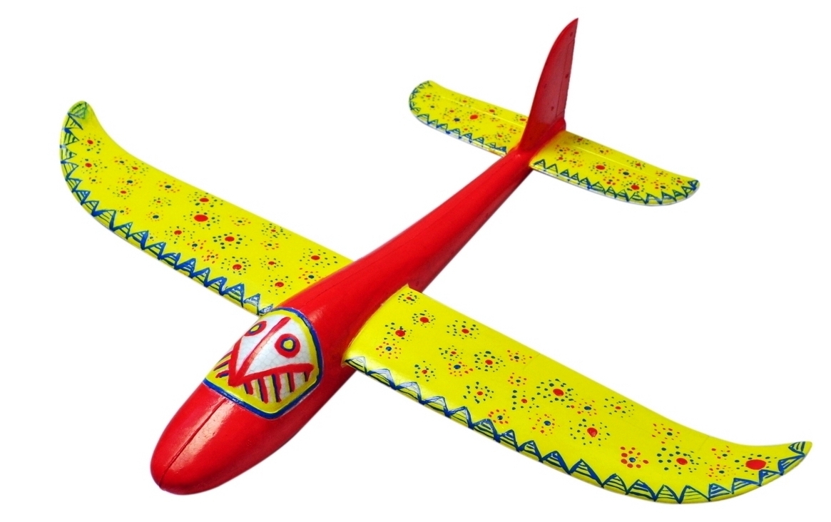 

Планер метательный J-Color Hawk 600мм c комплектом красок original