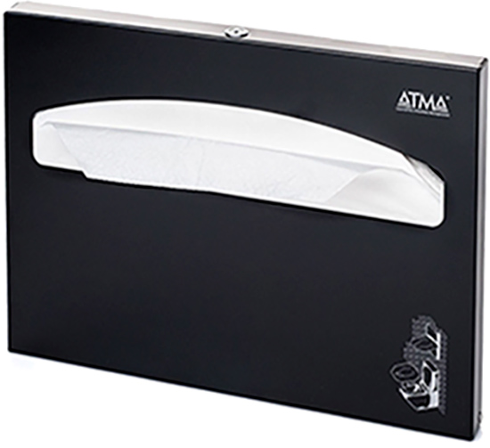 

Держатель санитарных накладок на унитаз ATMA Maxi D 222 Black