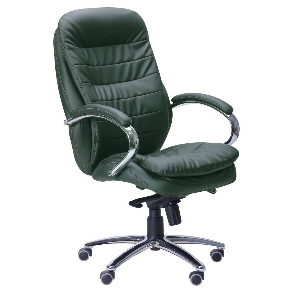 

Кресло офисное Валенсия HB механизм MultiBlock (MB), металл хром/кожзаменитель Неаполь N-35 темно-зеленый AMF