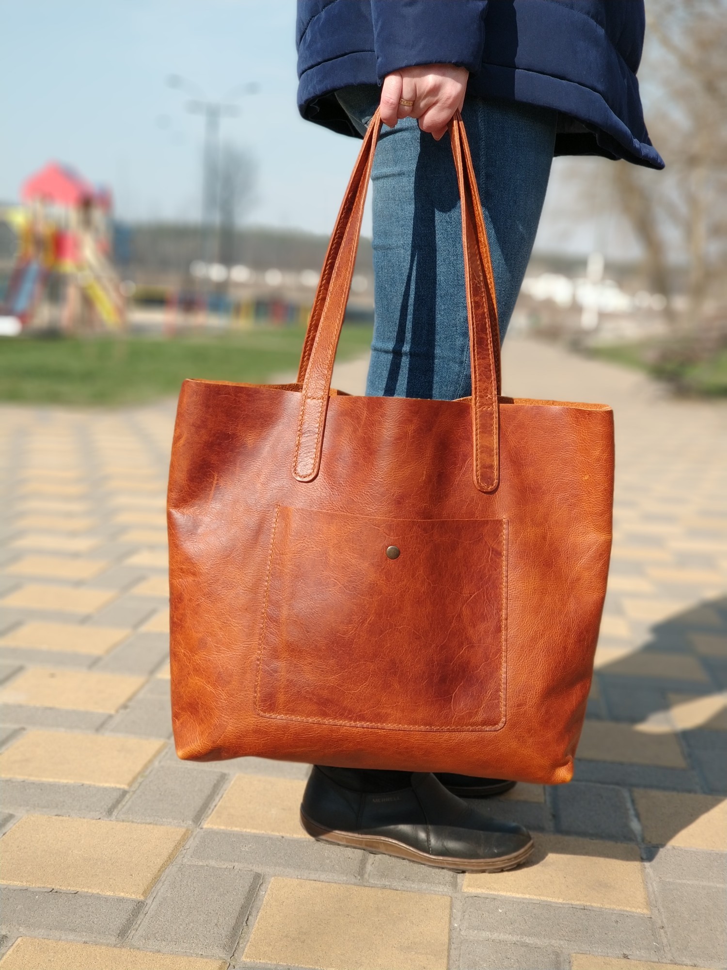 

Сумка Шопер Stedley leather 10103 Яловка