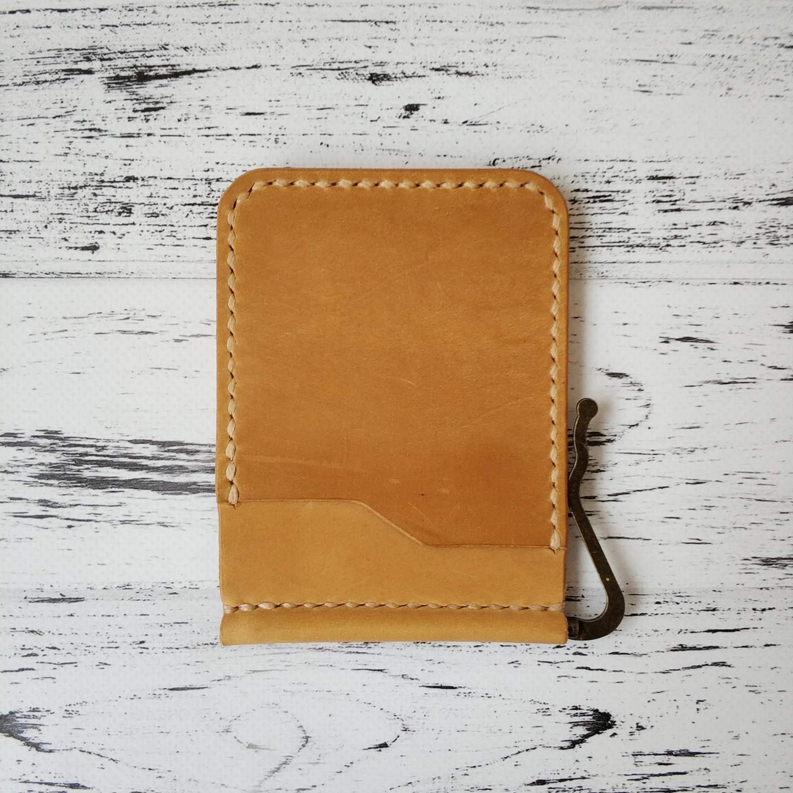 

Бумажник-зажим Stedley leather 20103 Охра