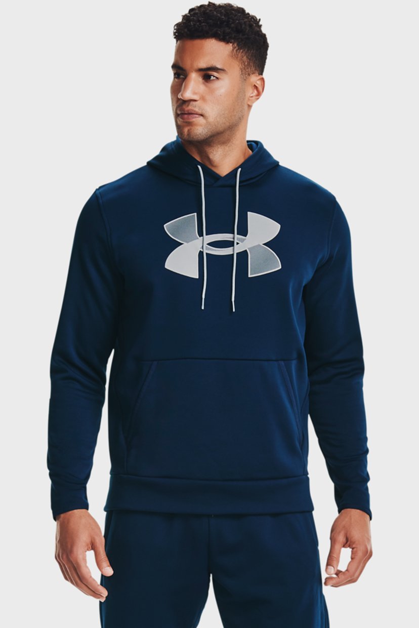 

Мужское синее худи UA Armour Fleece Big Logo HD Under Armour  1357085-408, Мужское синее худи UA Armour Fleece Big Logo HD Under Armour XL 1357085-408