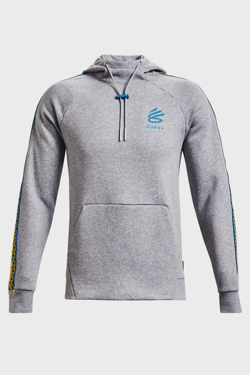 

Мужское серое худи CURRY FLEECE P/O HOODY Under Armour XXL 1366626-011