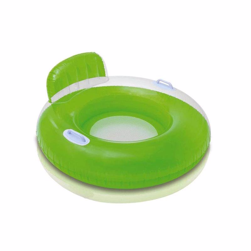 

Надувной круг Intex 56512 с ручками Candy Color Lounges (102 см) Салатовый