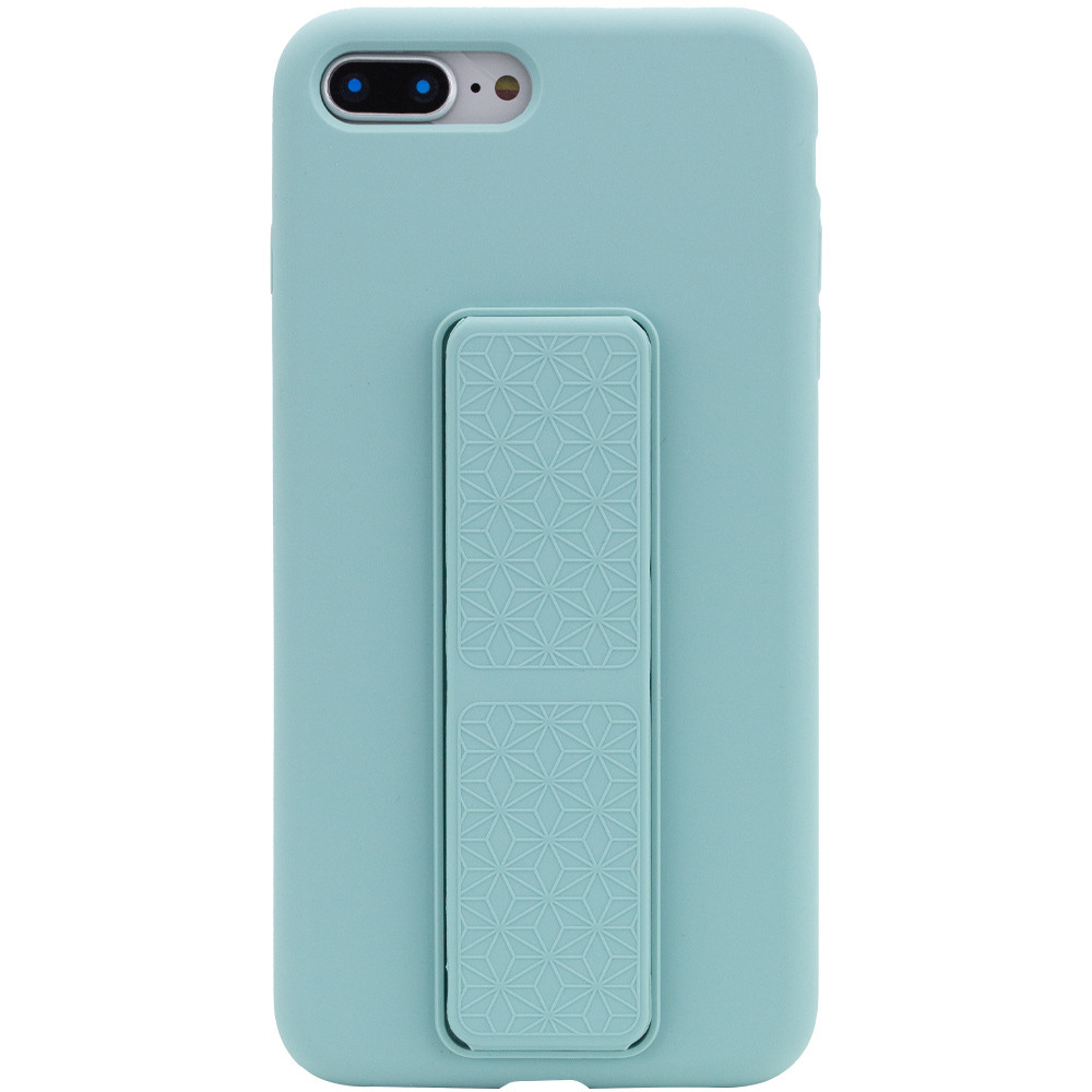 

Чехол Silicone Case Hand Holder для Apple iPhone 7 plus / 8 plus (5.5") Бирюзовый / Ice Blue