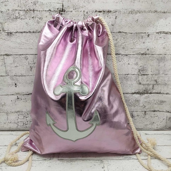 

Летний рюкзак женский Pink Anchor цвет розовый