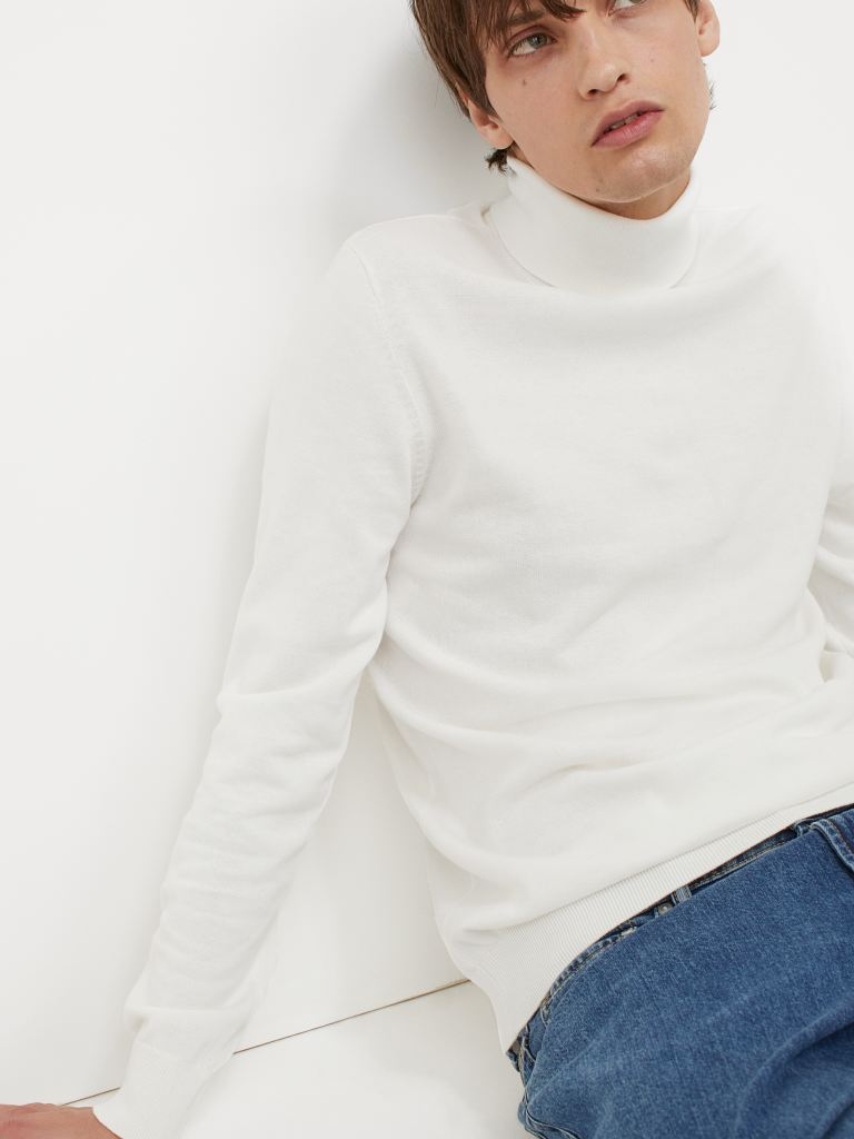 

Гольф H&M 060715828  Белый, Гольф H&M 060715828 XL Белый