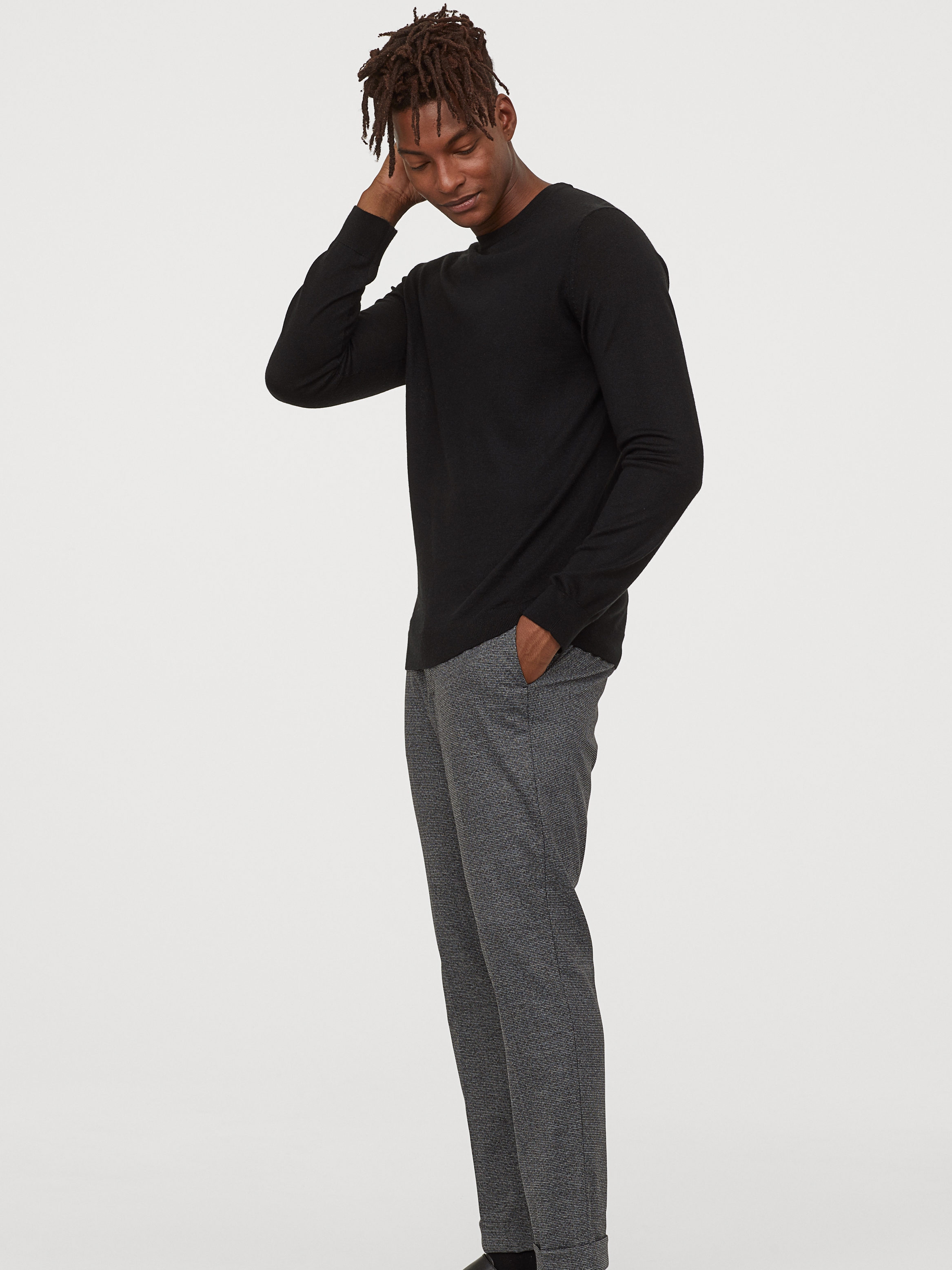 

Джемпер H&M 060647781 XS Черный