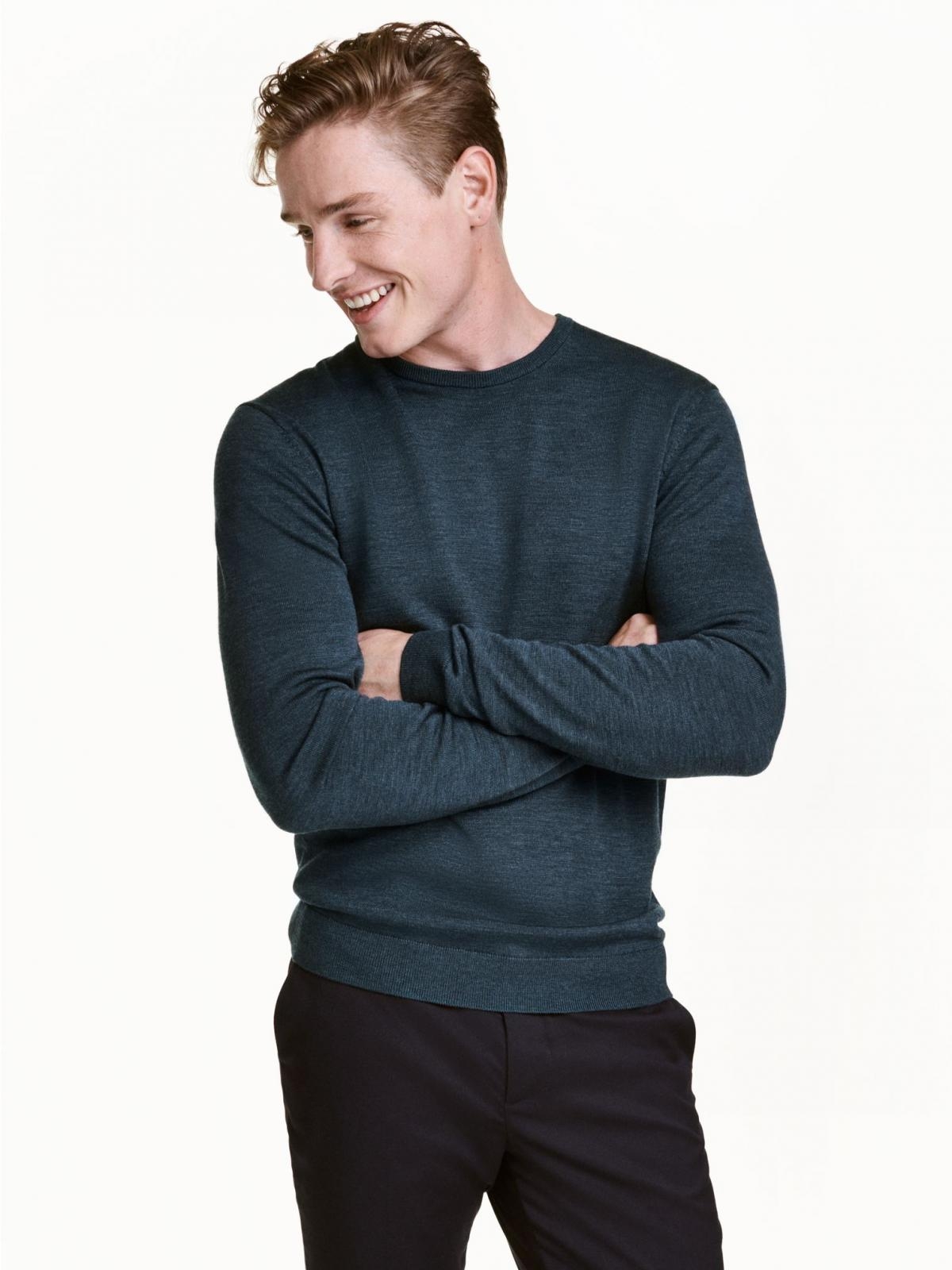 

Джемпер H&M 060378135 S Зеленый