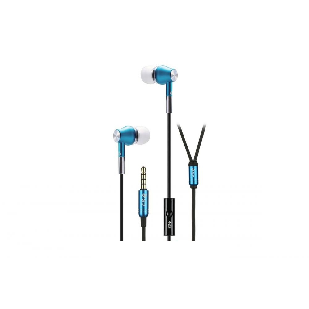 

Навушники 2E S2 Metal Skin Blue (2E-IES2BL)