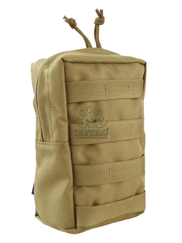 

Подсумок утилитарный молле Pantac Molle Vertical Ultility Pouch PH-C001, Cordura Олива (Olive)