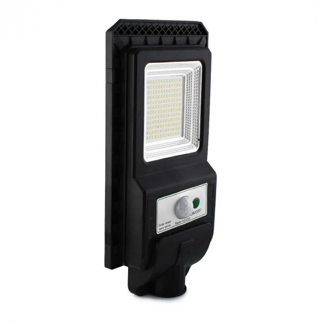 

Уличный фонарь UKC LED Solar Street Light JD S80 на солнечной батарее с датчиком движения Черный