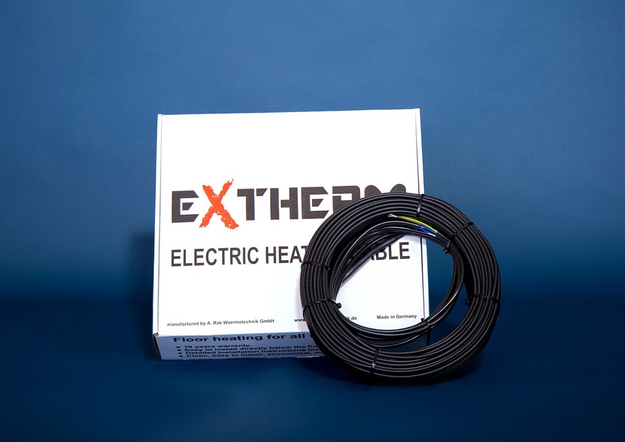 

Нагревательный кабель Extherm ETC ECO 20-3000 (Германия) 150 м / 11.3 м2 - 18.8 м2 / 3000 Вт