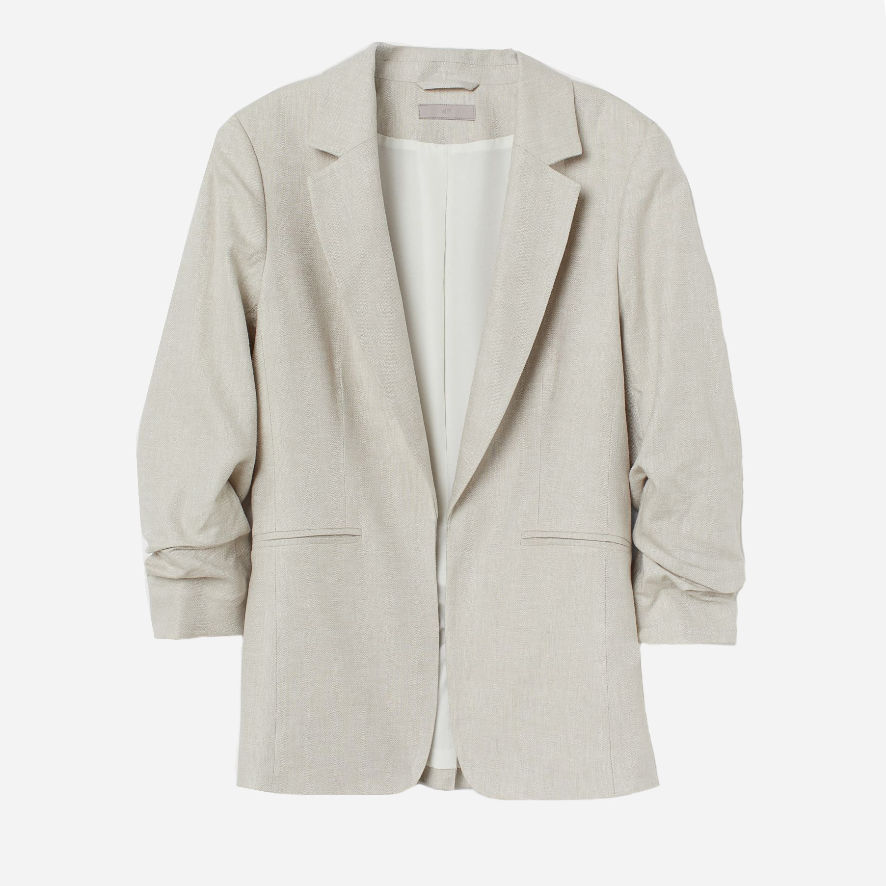 

Жакет H&M 8135381sdm 44 Светло-бежевый