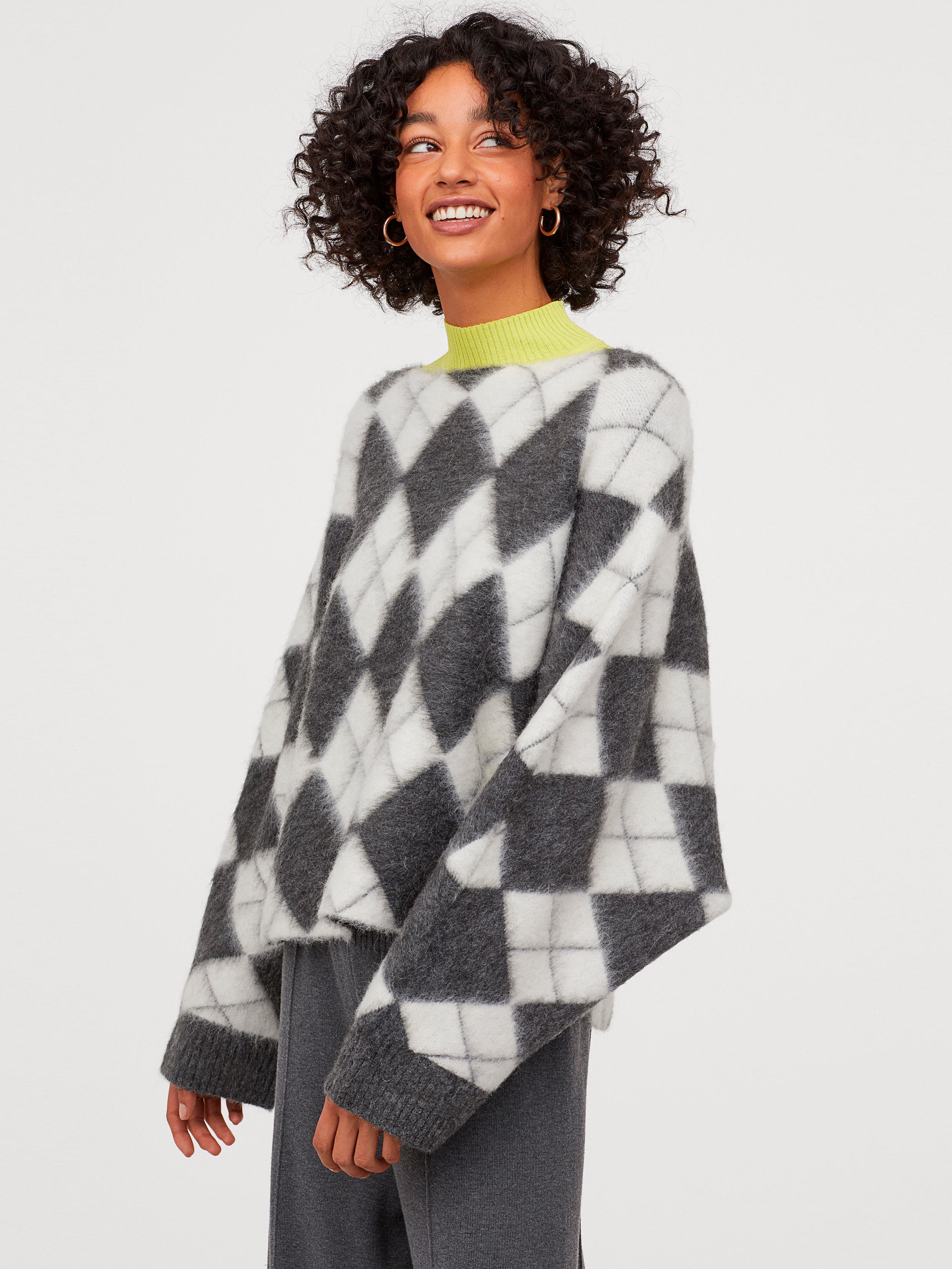 

Свитер H&M X Pringle Of Scotland 8254530wtr XS/S Серый