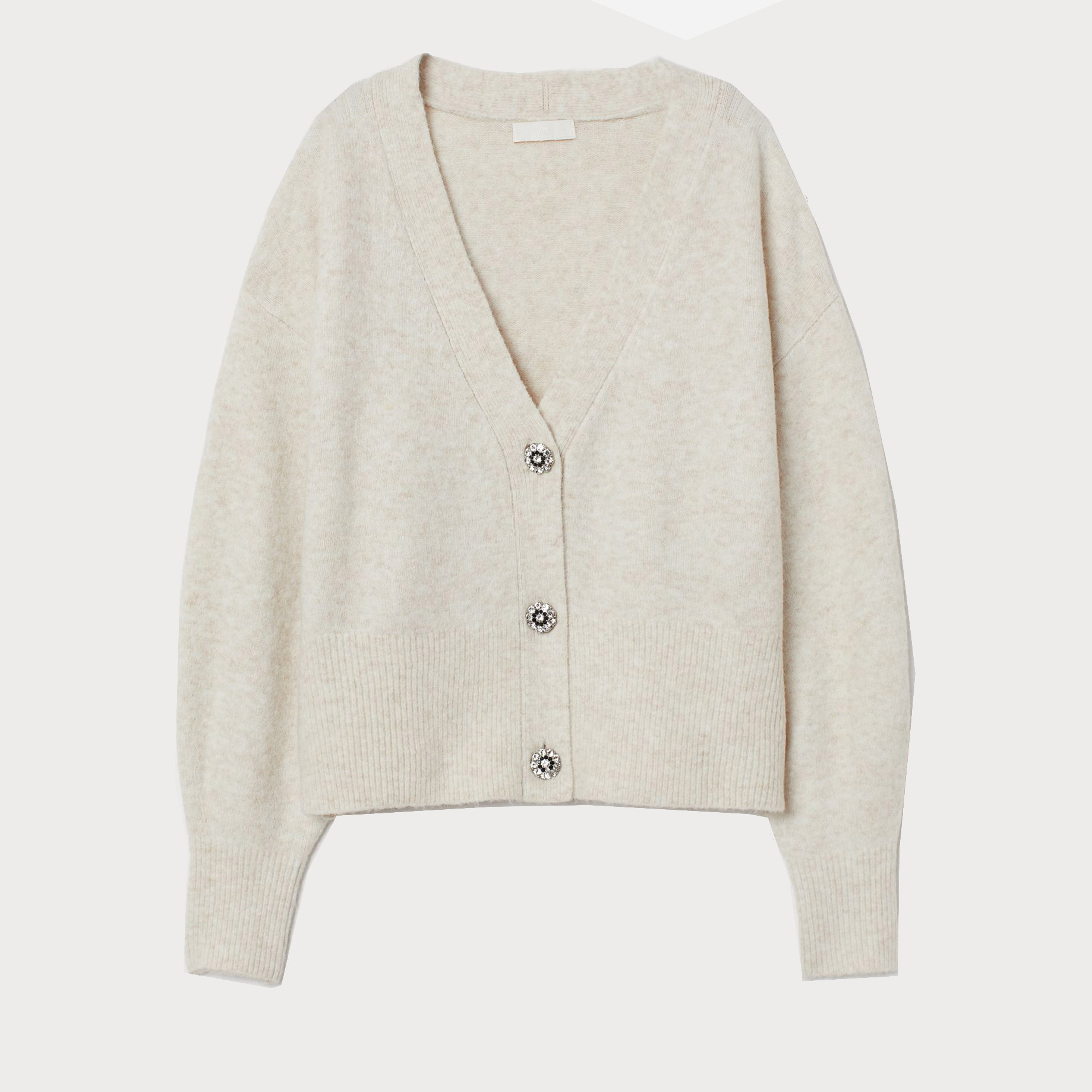 

Кардиган H&M 8530900wtr M Светло-бежевый