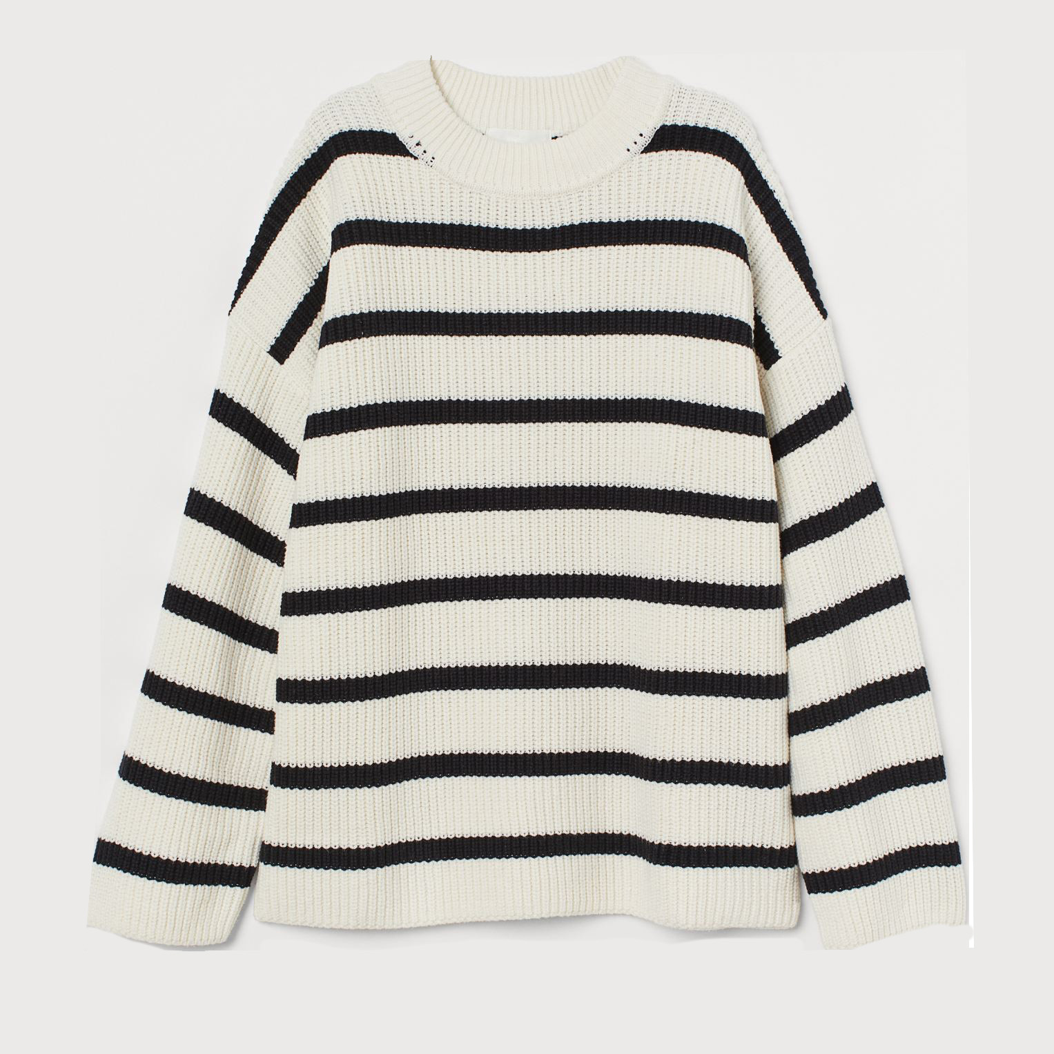 

Свитер H&M 8635832dm S Белый с черным
