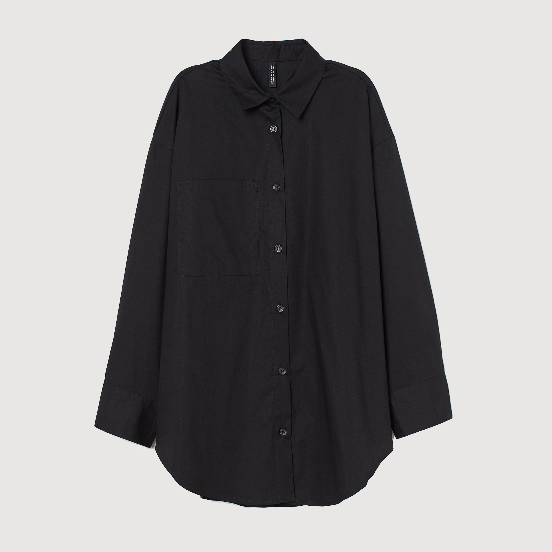 

Рубашка H&M 9090932dm XXS Черная