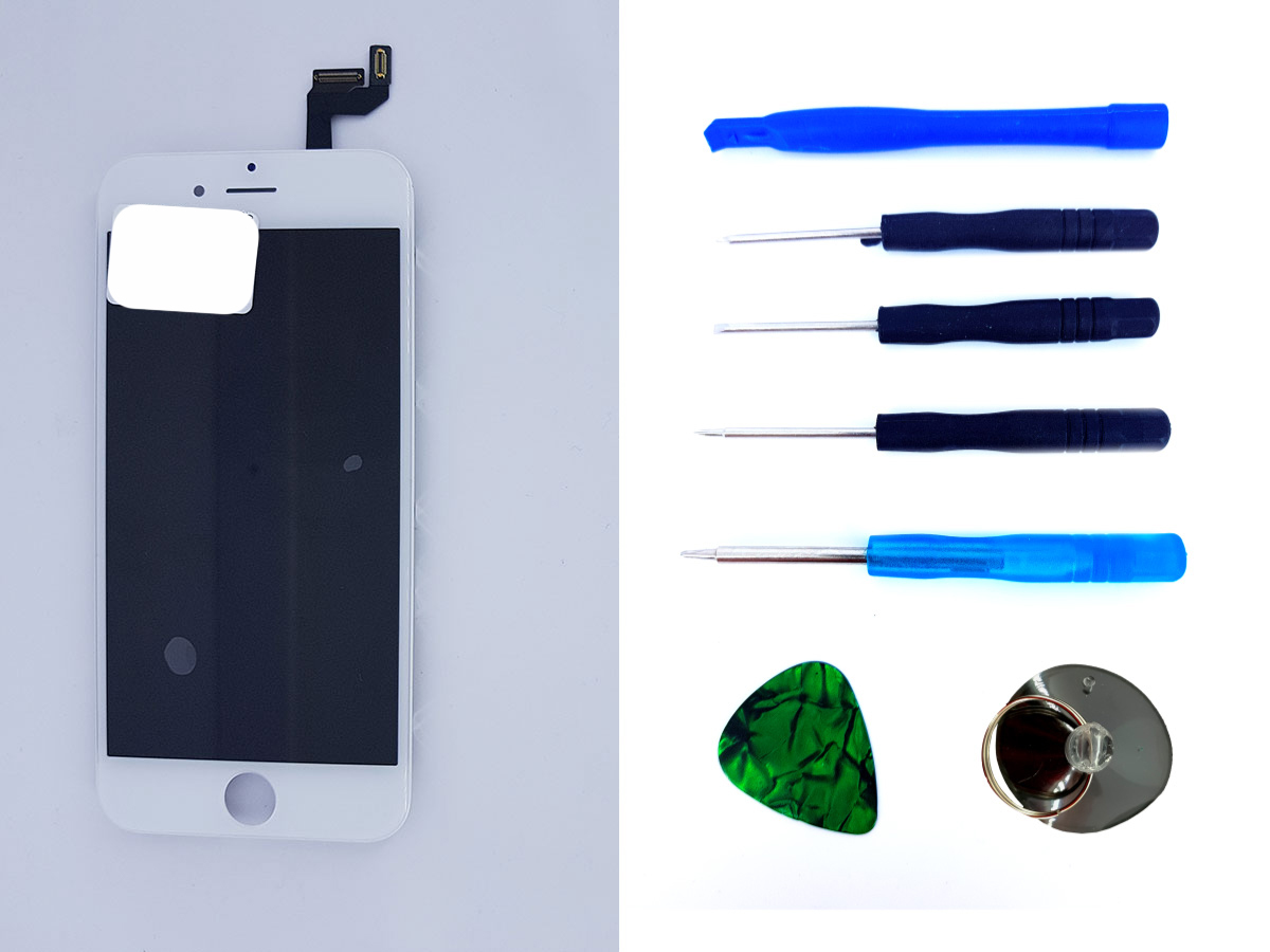 

Дисплейный модуль (дисплей, экран) iPhone 6S белый Original PRC + набор для замены
