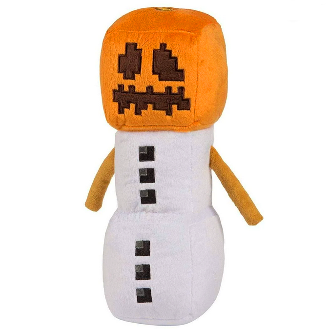 

Мягкая игрушка Generic Майнкрафт - Снежный Голем (Снеговик) - 18 см белый