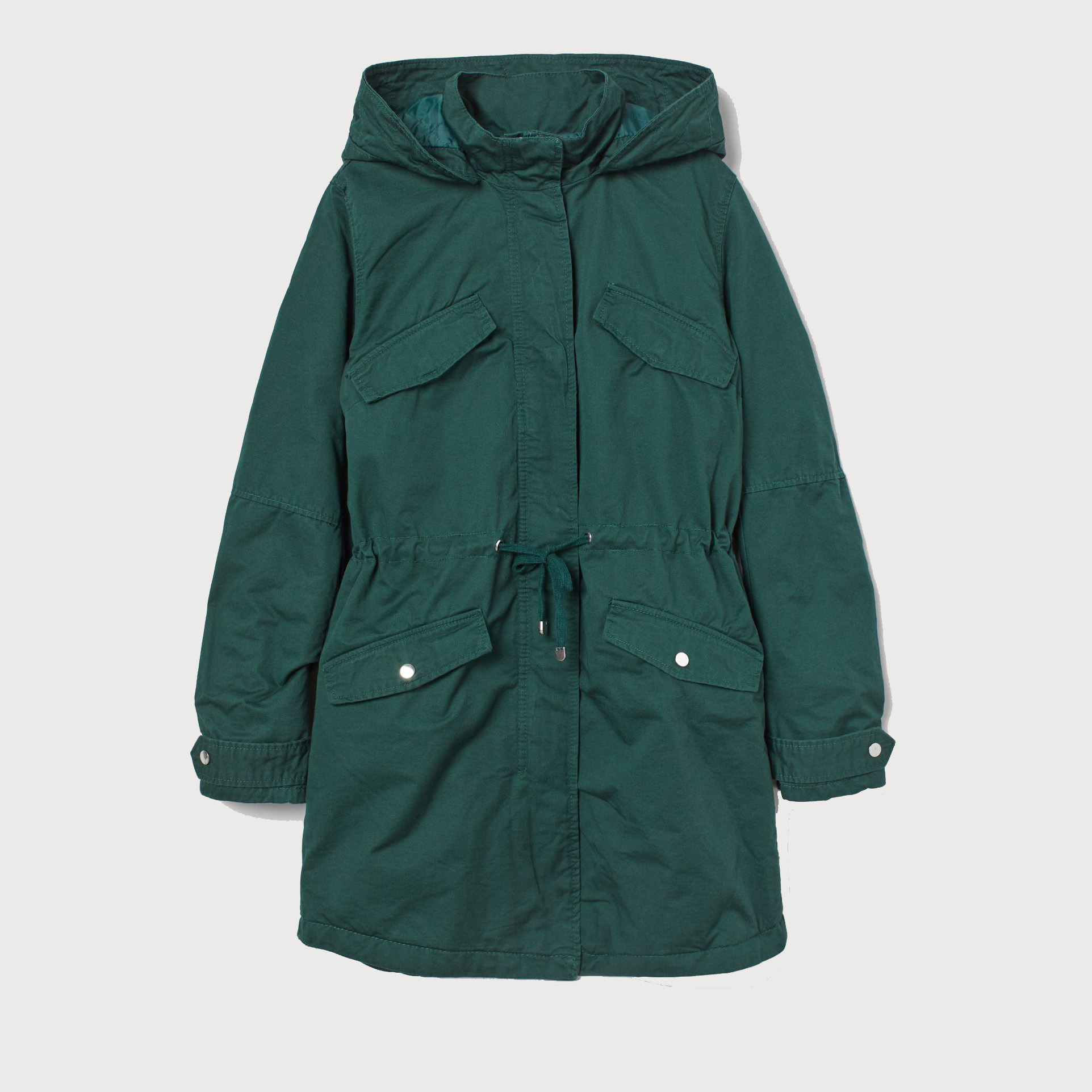 

Парка H&M 8681342sm L Изумрудная с зеленым