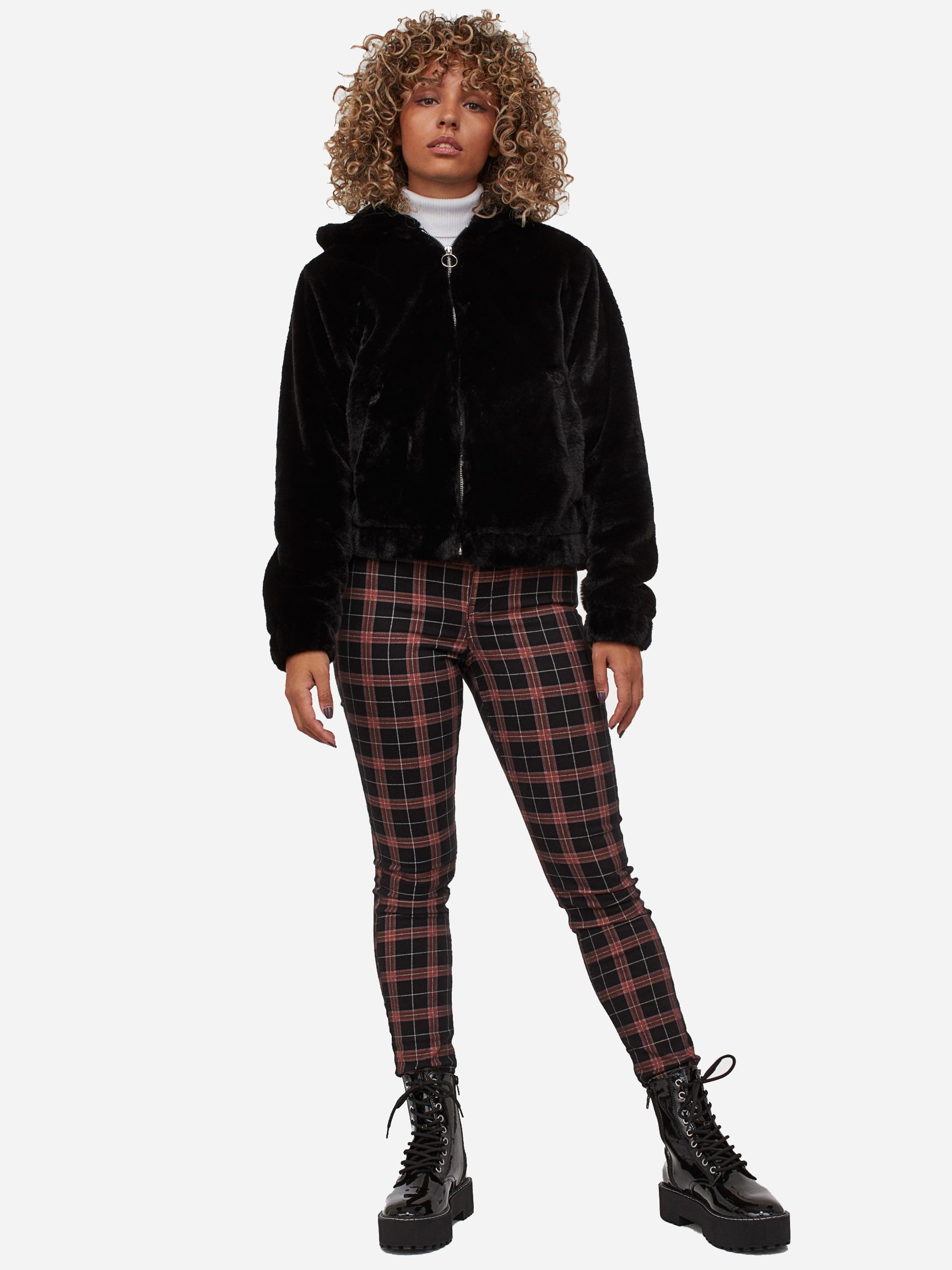

Полушубок H&M 8680352wtr M Черный