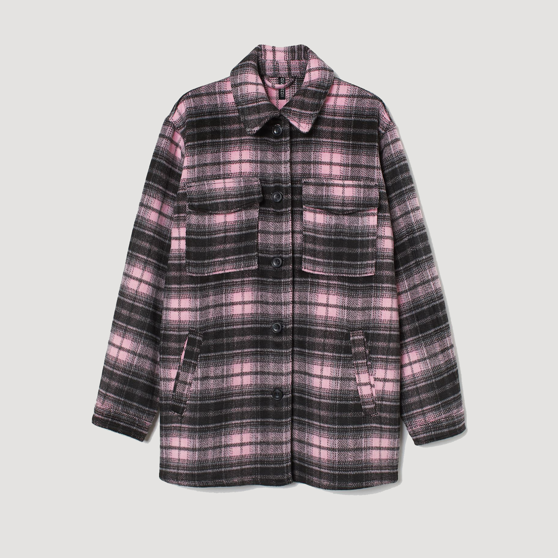 

Куртка H&M 9281433wtr M Черная с розовым