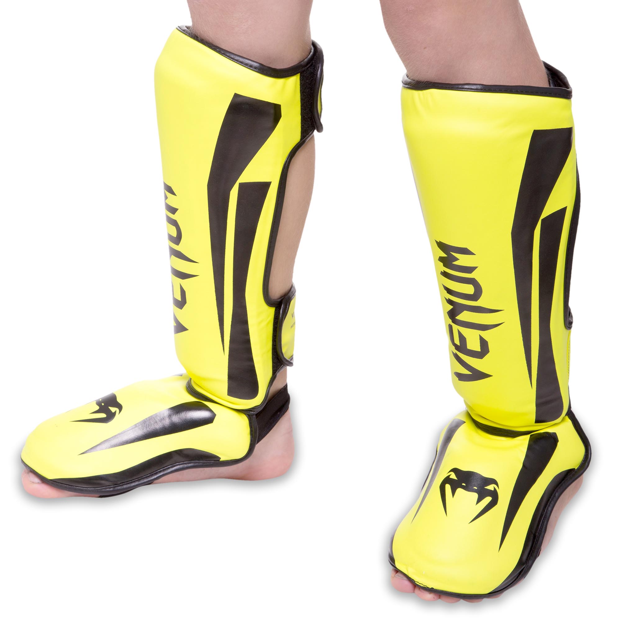 

Защита для голени и стопы Муай Тай, ММА, Кикбоксинг PU VNM CHALLENGER BO-7042 (S 8-12 лет, лимонный)
