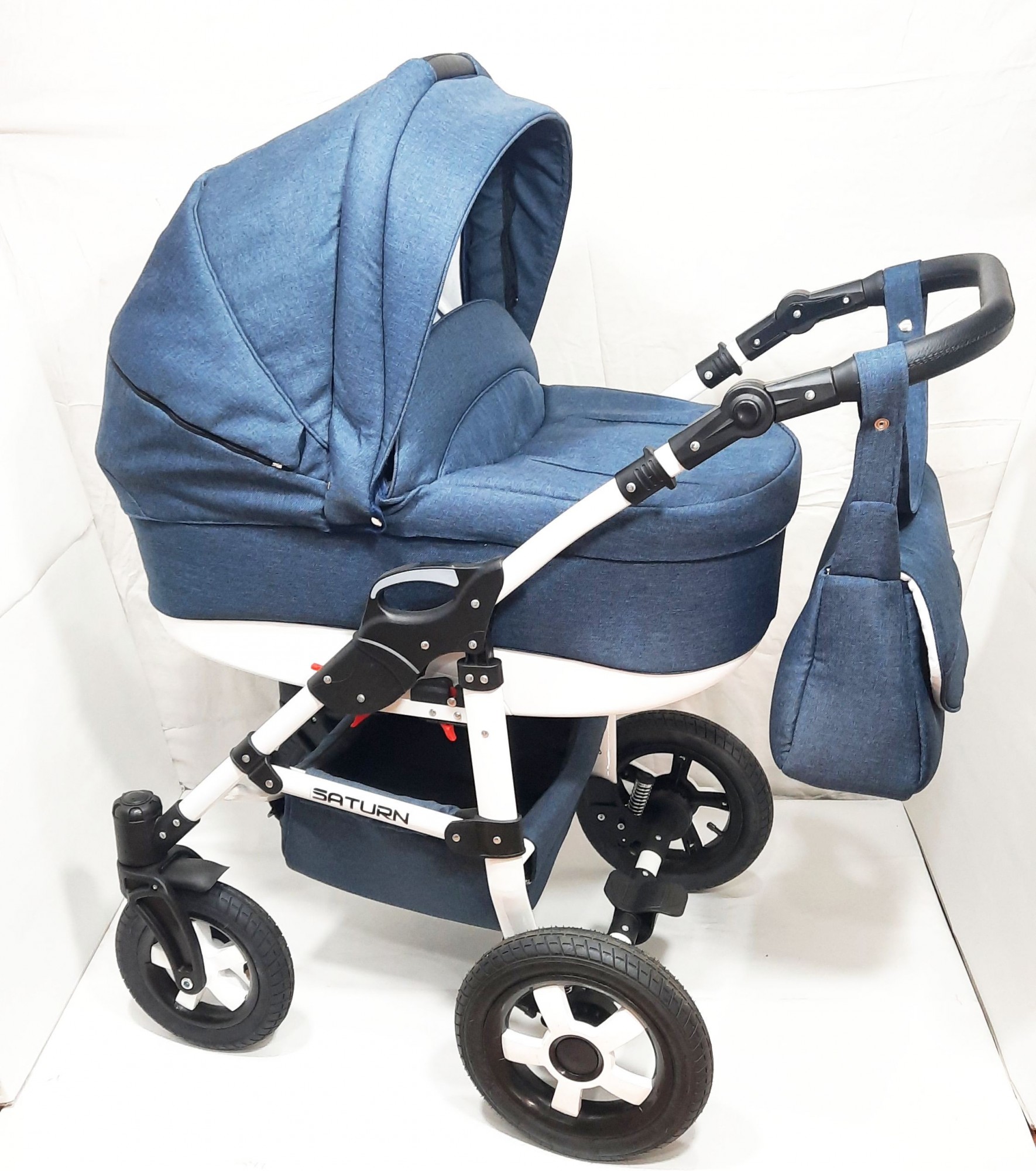 

Коляска 2 в 1 Victoria Gold Saturn LP L30 джинс лён