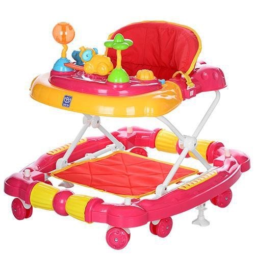 

Ходунки качалка Bambi M 3464 розовые
