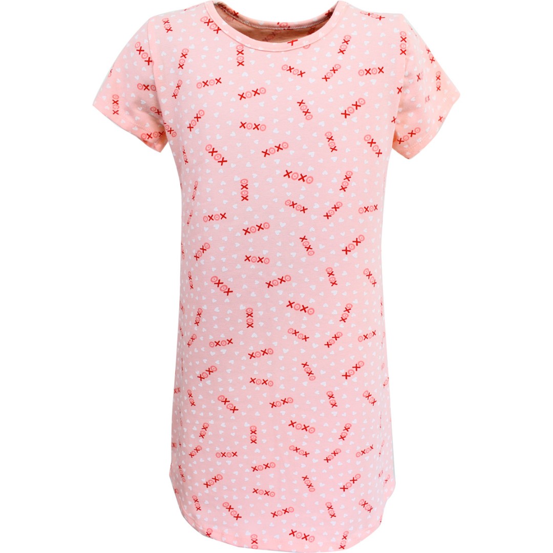 

Нічна сорочка, стрейч кулір 134 см. малюнок NS7-Xoxo-KR-34 Ladan