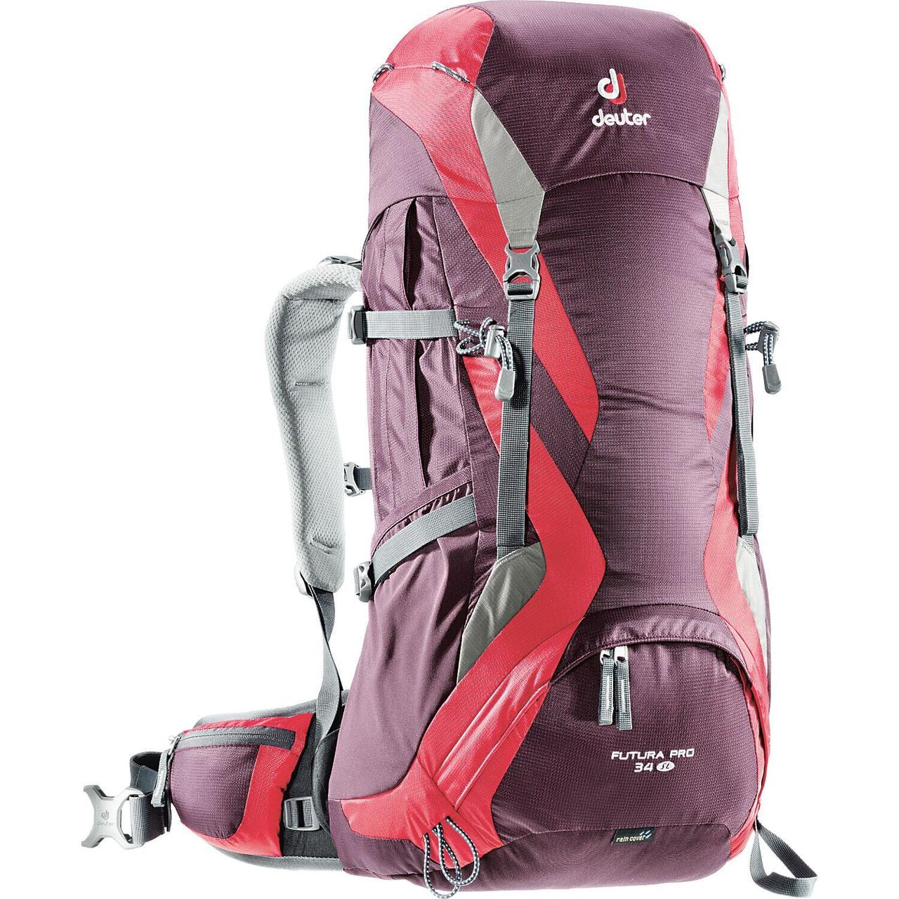 

Рюкзак Deuter Futura Pro 34 SL aubergine-fire (34264 5522)