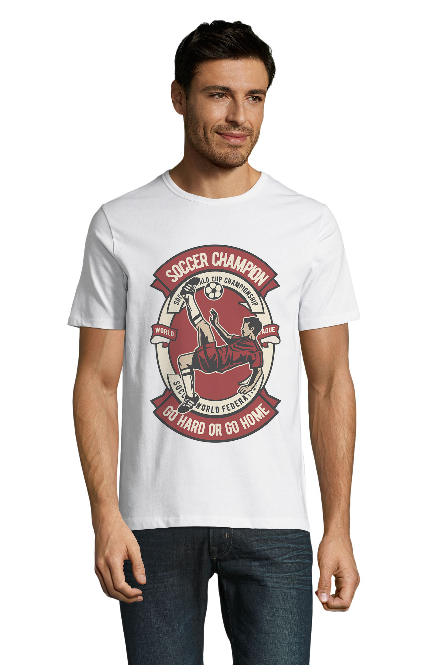 

Футболка OWEAR с Ретро принтом 4223-M-WH2 XXL Белый