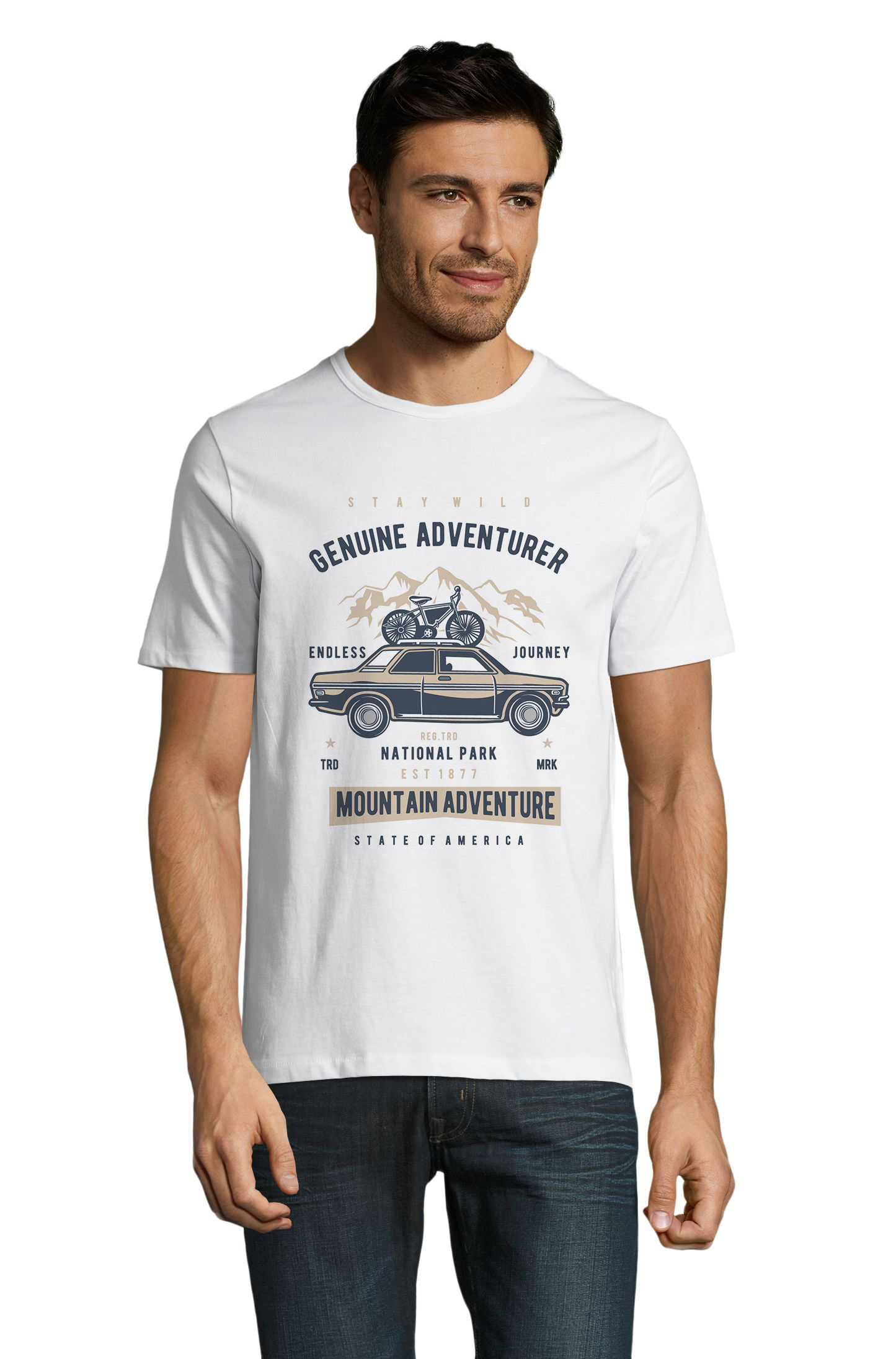 

Футболка OWEAR с Ретро принтом 4177-M-WH2 XXL Белый