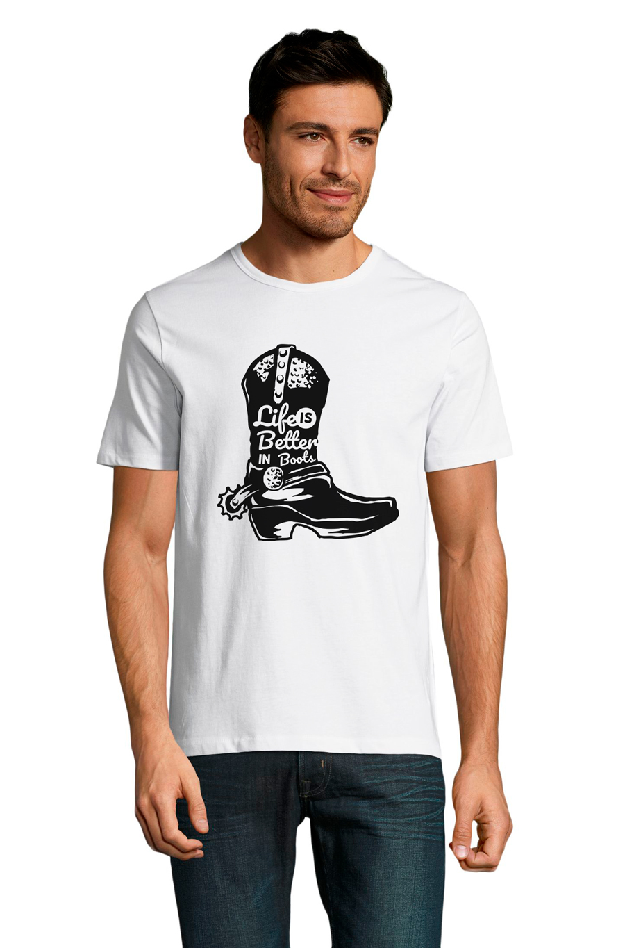 

Футболка OWEAR с ярким принтом 2823-M-WH2 XXL Белый