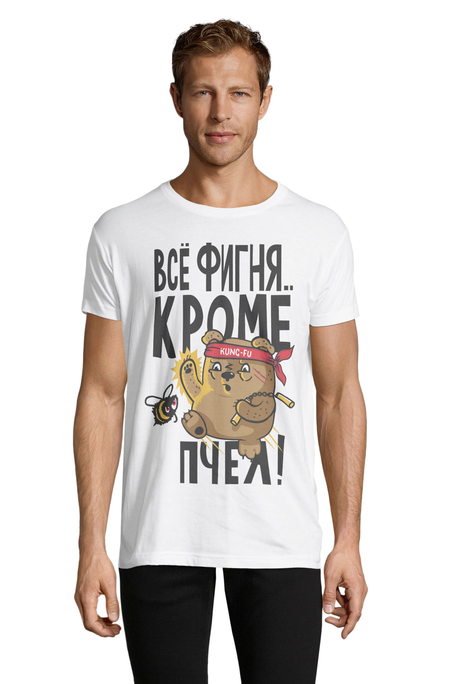 

Футболка OWEAR с принтом приколы 1122-439-M-WH XXL Белый