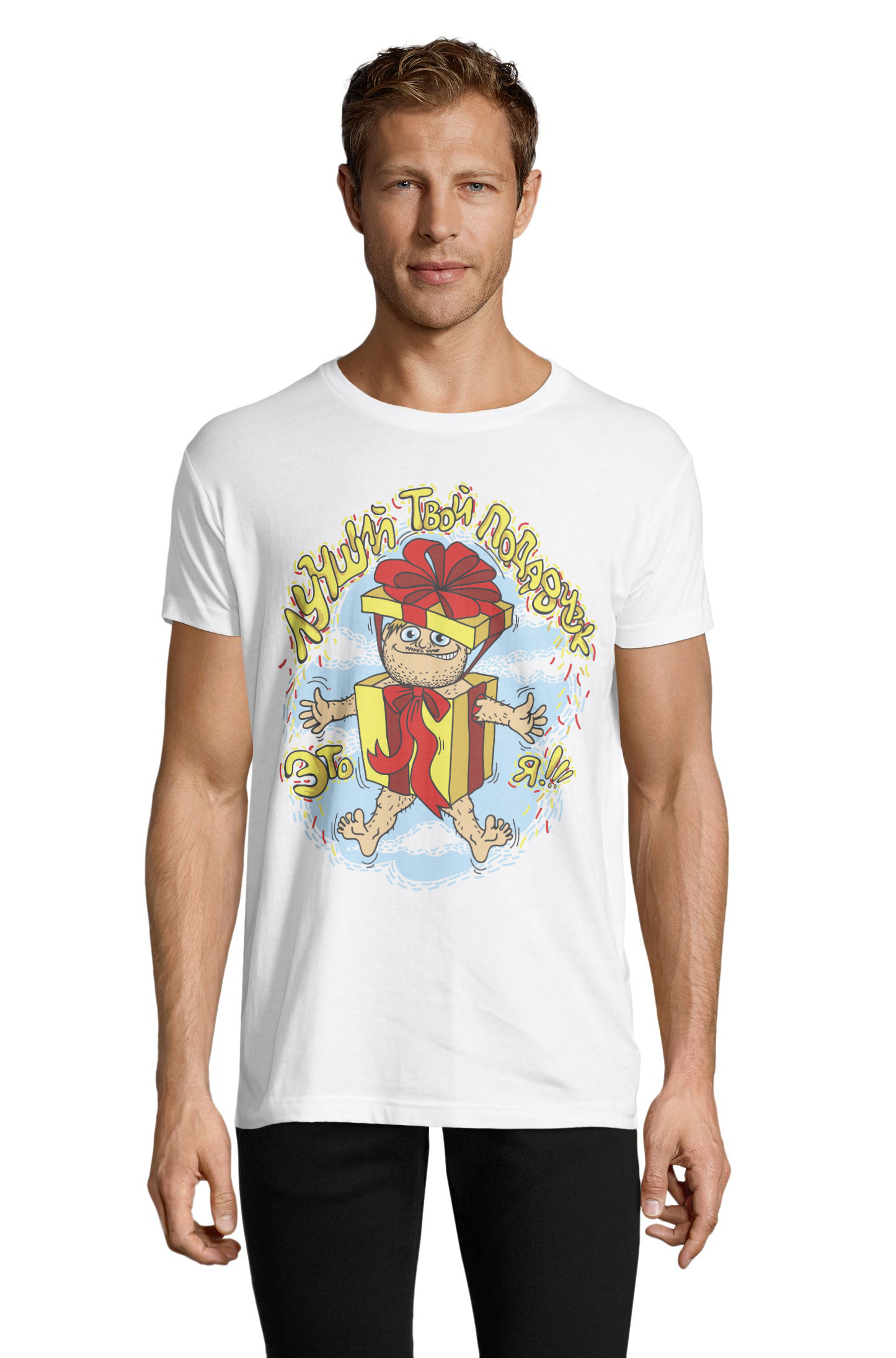 

Футболка OWEAR с принтом приколы 1122-573-M-WH XXL Белый